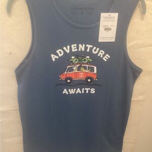 Men’s S Life is Good tank top